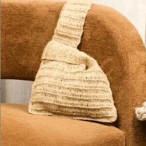 Qrafted By Qalara Hand Crochet Knot Handbag